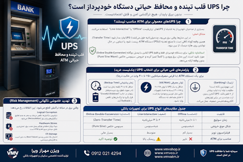 بررسی فنی UPS دستگاه خودپرداز