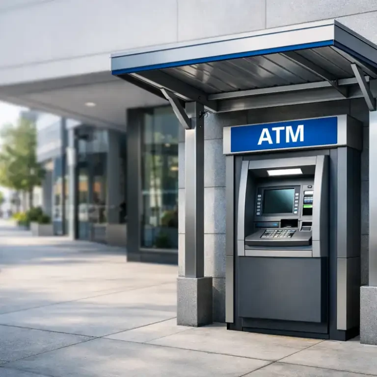 قیمت سایبان عابر بانک | بررسی هزینه ساخت و نصب سایبان ATM